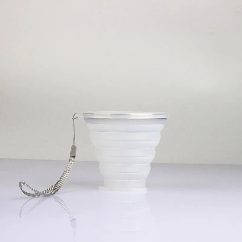 Gobelet Pliable - FlexSip™ - Blanc - KingTrekking