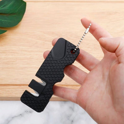 Aiguiseur de Couteaux - MiniOutdoorsKnifeSharpener™ - Noir - KingTrekking