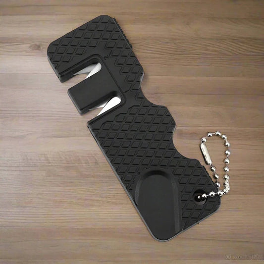 Aiguiseur de Couteaux - MiniOutdoorsKnifeSharpener™ - Noir - KingTrekking