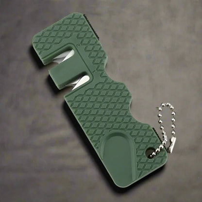 Aiguiseur de Couteaux - MiniOutdoorsKnifeSharpener™ - Vert - KingTrekking