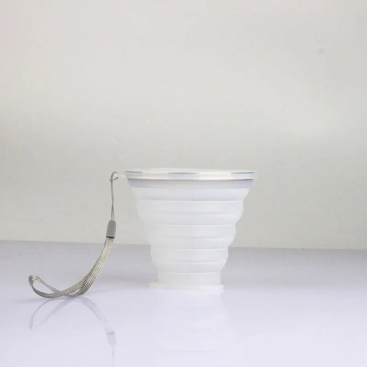 Gobelet Pliable - FlexSip™ - Blanc - KingTrekking