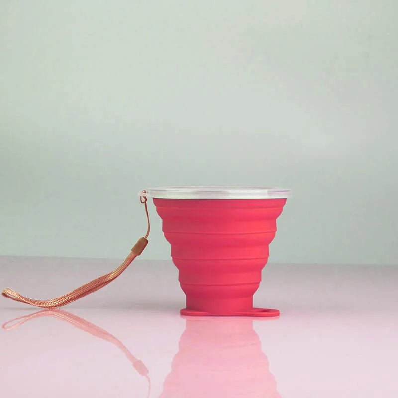 Gobelet Pliable - FlexSip™ - Rouge - KingTrekking