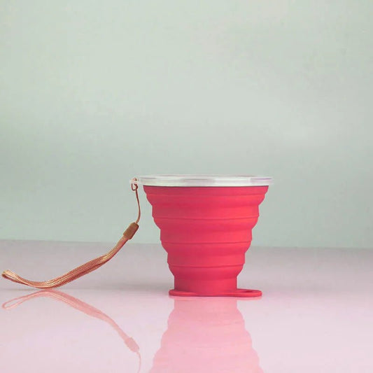 Gobelet Pliable - FlexSip™ - Rouge - KingTrekking